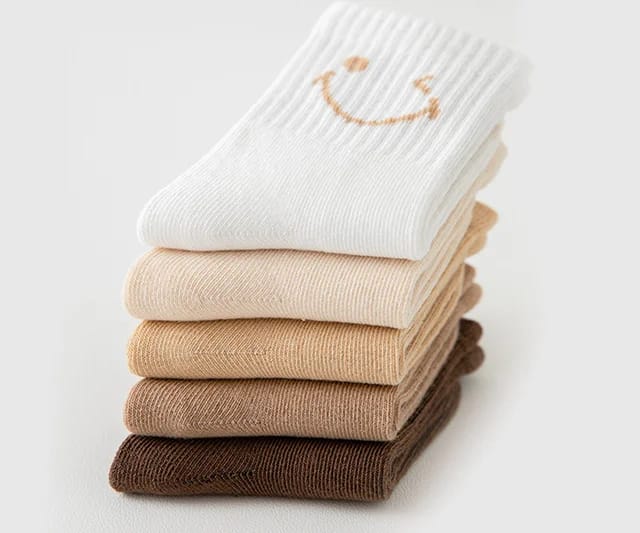 cotton smile cute sock